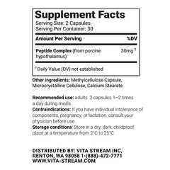 Hypotalen – Hypothalamus Peptide Bioregulator 30 & 60 Capsules – Free Shipping