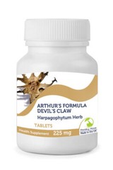 DEVIL’S CLAW Arthurs Formula 225mg 30/60/90/120/180/250 Tablets