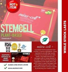 Miira-cell+ plus by Revoobit International 24 Sachet Stem Cell Nutrition (1 Box)