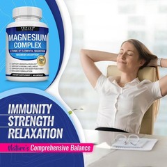 Magnesium Complex – 8 Forms for Sleep, Muscle & Bone Support,, 90ct