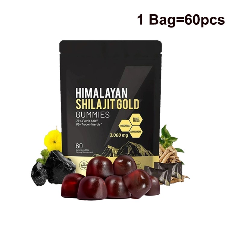 Shilajit 300 Gummies, Shilajit Micronutrient Supplement, Himalayan Premium lates
