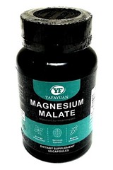 Magnesium Malate 400mg – 60 Capsules | High Absorption | Energy & Muscle Support