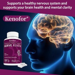 Nerve Support With Benfotiamine Stabilized R-Alpha Lipoic Acid 120 Capsules
