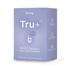 Tru+ Dual Appetite Suppressant for Weight Loss – 56 Capsules – Blood Chemistry
