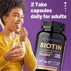Biotin Collagen & Keratin – Anti-Aging, Support Skin Health, Prevents Hair Loss