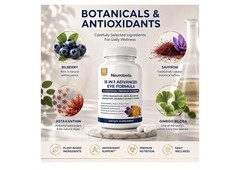 Neurobella 15-in-1 Eye Health Formula Plant-Based 60 Capsules Lutein