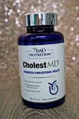 1MD Nutrition CholestMD Promotes Cholesterol Health 60 Capsules EXP: 01/2026