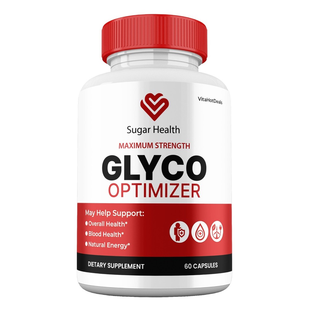 Sugar Health Capsules, Max Strength, SugarHealth Glyco Optimizer (1 Pack)