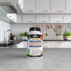 BioSchwartz Probiotic 65 Billion CFU Reduce Bloating & Support Digestion, 30 ct