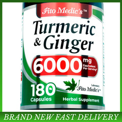 FITO MEDIC’S Lab | Turmeric and Ginger Supplement | 180 Caps s.