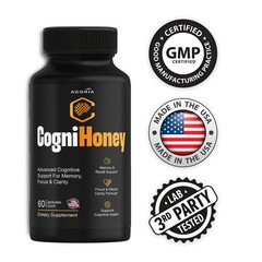(1 Pack) CogniHoney Advanced Capsules, Cogni Honey Supplement Capsules