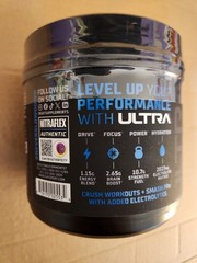 NITRAFLEX ULTRA * GAT * BLUE RASPBERRY * PRE-WORKOUT –
