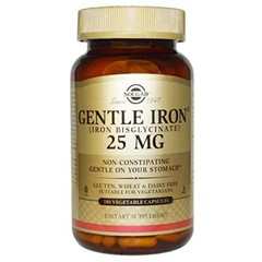 Solgar Gentle Iron 180 Vegetable Capsules
