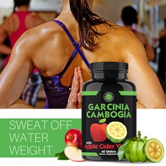 Angry Supplements Weight Loss Garcinia Cambogia with Apple Cider Vinegar 6 Pack