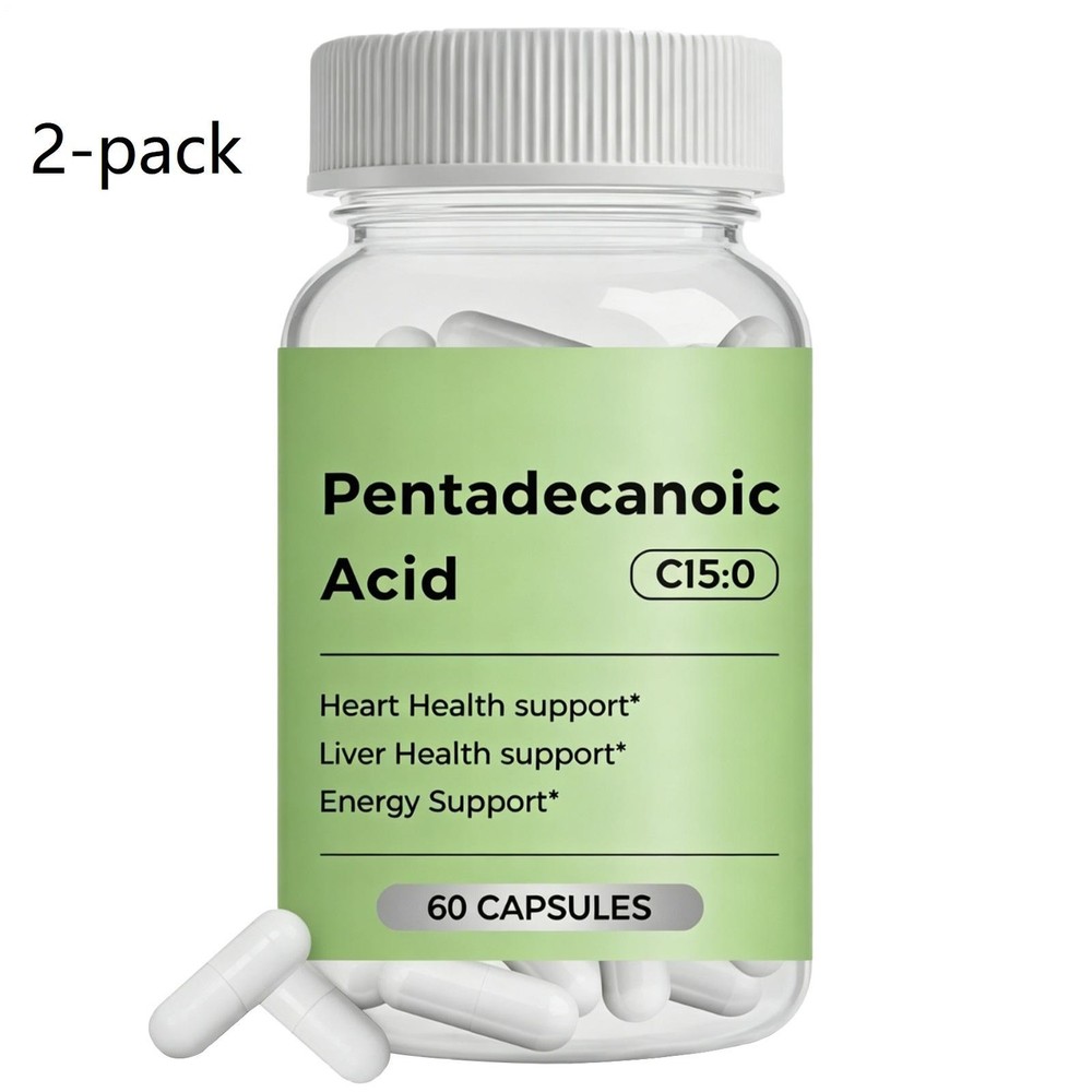 C15:0 Supplement, 2×60 Caps Pentadecanoic Acid, elevated Altitude Sheep Milk …