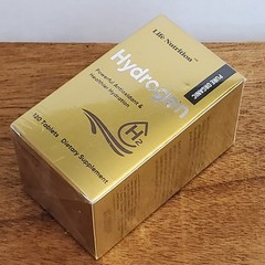 Hydrogen Water Tablets, 12 ppm H2 Molecular Hydrogen Supplement with Magnesium