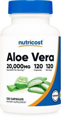 Nutricost Aloe Vera 100mg 120 Capsules – Gluten Free, Non-GMO & Vegetarian