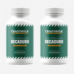 CrazyBulk MUSCLE & STRENGTH Supplement 90 Capsules, Free & Fast Ship – Pack of 2