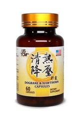 Dogbane Hawthorn Capsules 清热降压胶囊 60 Vegetable Capsules Healthy Blood Pressure MA