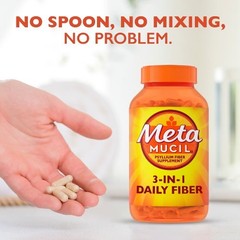 Friendly Fiber Supplement – Capsule – 1.8g Fiber Per Serving – 160ct