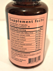 Wellaray Turmeric + Probiotic Supplement Capsules 90 Count 07/26 New Sealed