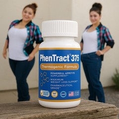 PhenTract375® Appetite Control Premium Fat Burn Quick Slim Tabs