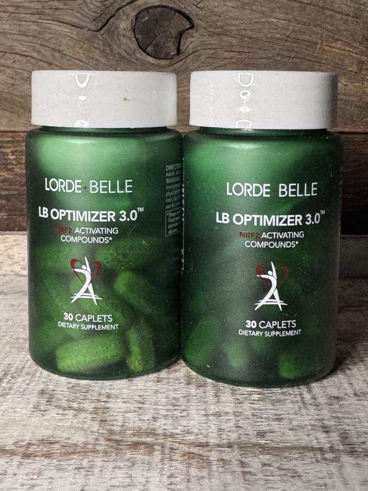 Lorde + Belle | 2 Pack | OPTIMIZER 3.0 NRF2 Activating Compounds = 60 Caps Total