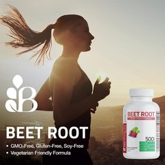 Bronson Beet Root Extra Strength, Non-GMO, 250 250 Count (Pack of 1)