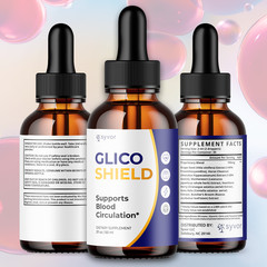 (2 Pack) Glico Shield Blood Support Drop GlicoShield Vitamin Formula 60 Servings