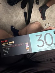 GNC Mega Men Vitapak Program Men 30+ Multivitamin Supplement 30 Packs Stress Bon