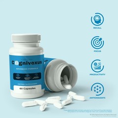 Cognivexus Capsules, Advanced Formula to Boost Focus, Memory & Clarity 60ct