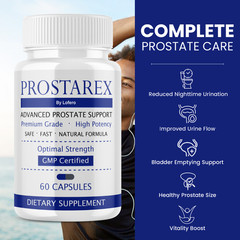 Prostarex Capsules Prostate Supplements For Men Supports Health Function (60ct)