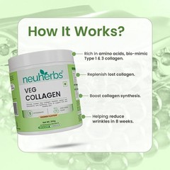 Collagen Supplement Powder With Hyaluronic Acid & Vitamin C For Glowing skin u83