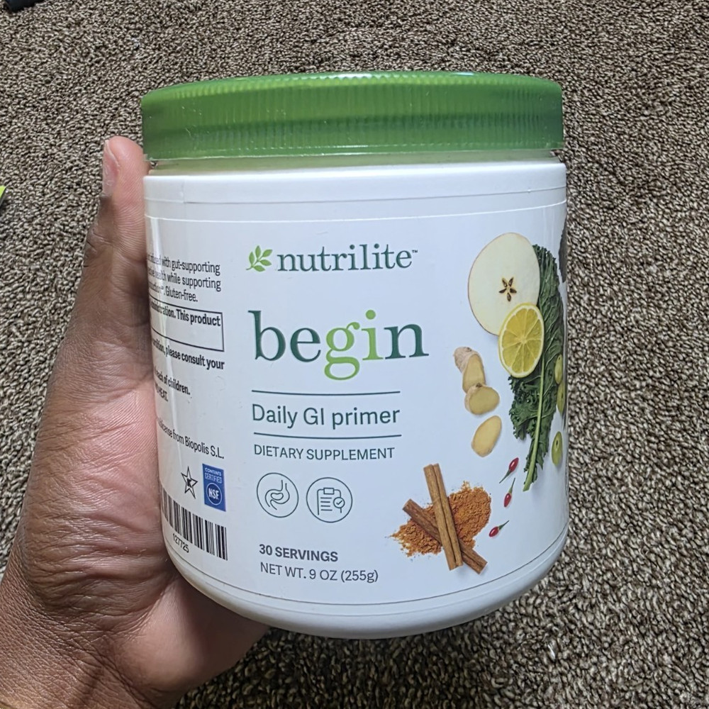 Nutrilite Begin Daily GI Primer Powder Digestive Support Dietary Supplement 9oz