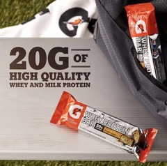Gatorade Whey Protein Bars, Variety Pack, 2.8 oz bars (Pack of 18)
