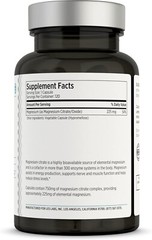 Premium Magnesium Citrate Capsules: Sleep, Nerve & Muscle Function – 120