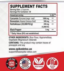 Spike Protein Detox – Support Supplement with Nattokinase 4000Fu,…