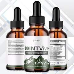 (2 Pack) Joint Vive Drops Advanced Joint Support Vitamin Supplement 60 Servings