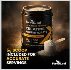 Micronized Creatine Monohydrate Powder Max Muscle Growth & Strength Unflavored