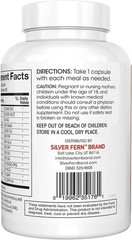 Silver Fern Brand Ultimate Digestive Enzyme Supplement – 1 Bottle = 90 Capsules