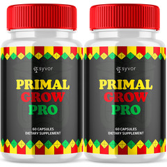 Primal Grow Pro Advanced Formula Natural Energy & Fitness Support 120 Capsules