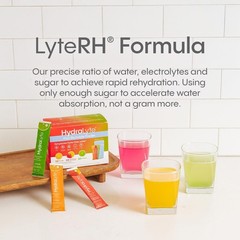 Low Sugar Rapid Rehydration – Lightly Sparkling Electrolyte Powder Packets, 8…
