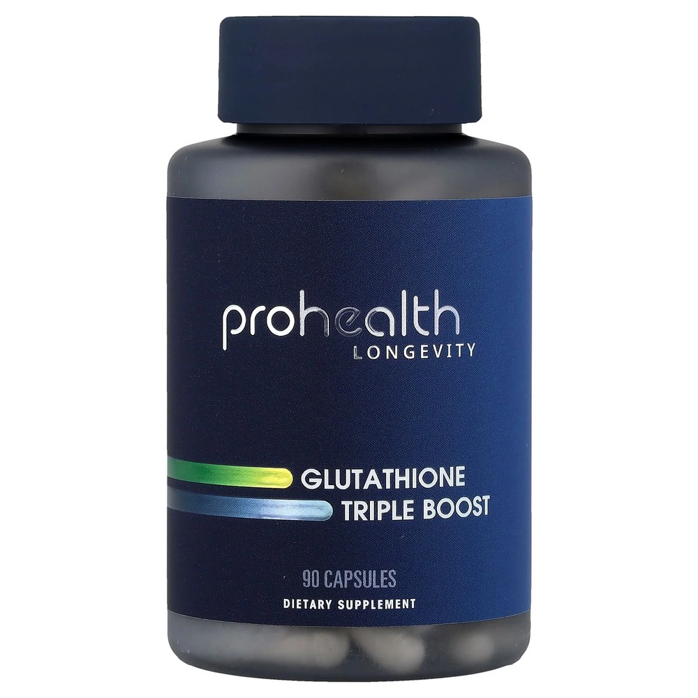 2 X ProHealth Longevity, Glutathione Triple Boost, 90 Capsules