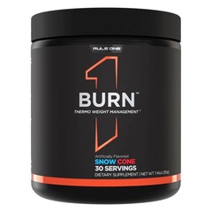 R1 Burn – 30 Servings – Snow Cone 210 g, Clearance for EXP 06/2026