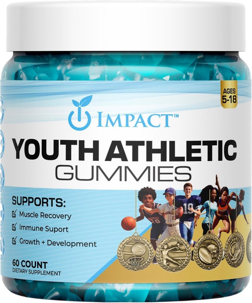 Youth Athletic Gummies – Kids Multivitamin Gummies with Essential Nutrients