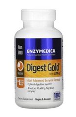 Enzymedica Digest Gold With ATPro 180 Caps Best By 1/2025 Digestive Enzyme