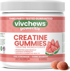 Creatine Gummies for Women – Creatine Monohydrate, Supports Strength, Performanc