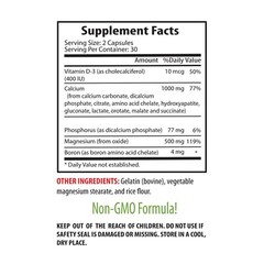 bone supplements – CALCIUM MAGNESIUM – immune booster, muscle growth – 60 Caps