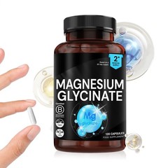 Advanced Magnesium Glycinate Capsules High Strength 1040mg Fatigue Bone Health 1