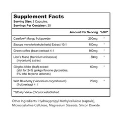 Bright Naturals Mind Renew – Brain Supplement Supports Memory Focus and Cogni…